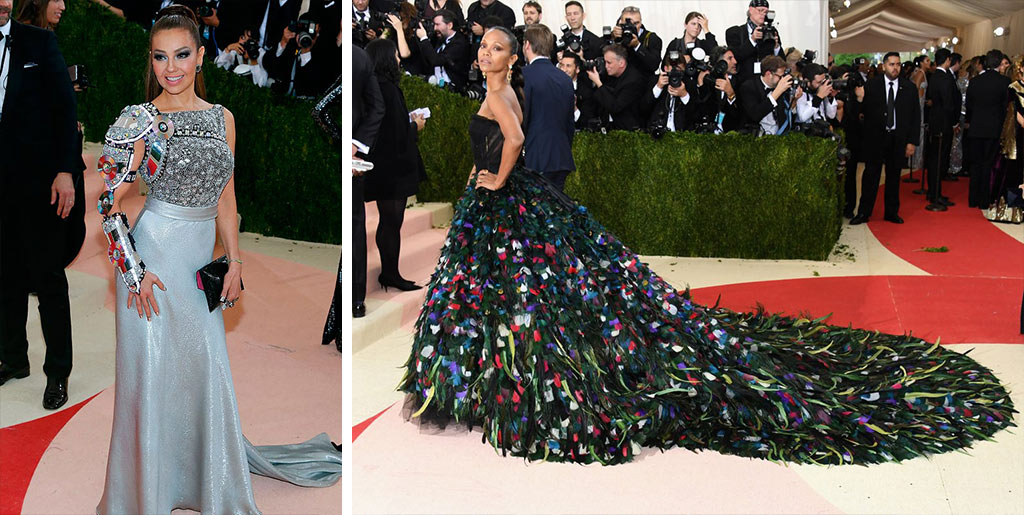 Las reinas latinas que engalanaron la alfombra roja de la MET Gala 