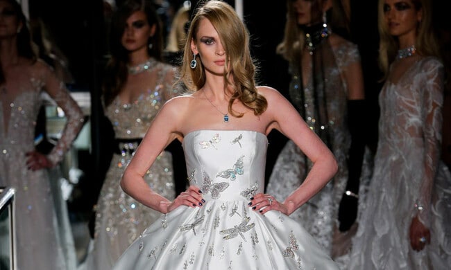 Reem Acra y Tiffany & Co. crean vestido de novia de más de un millón de dólares