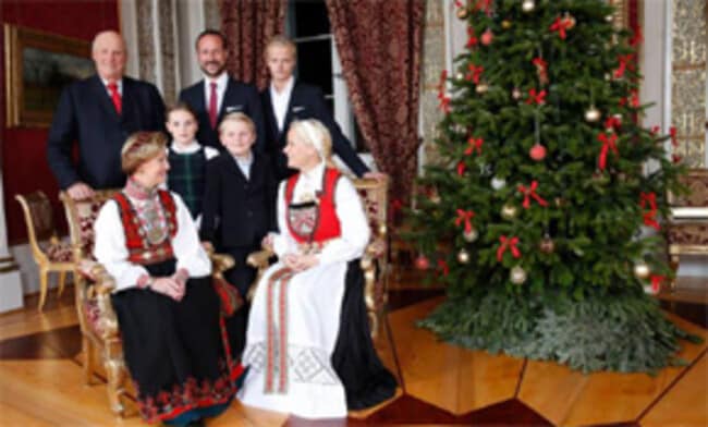 La Familia Real noruega ya palpita el espíritu navideño