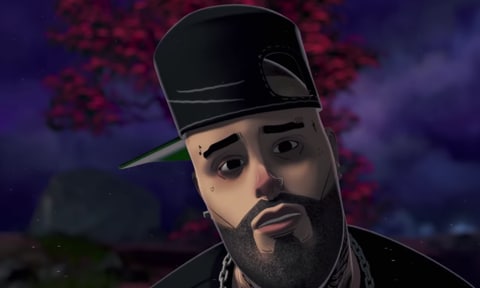 Nicky Jam's new video and song Desahogo (Relief) directed by An animated music video, directed by Marlon Villar