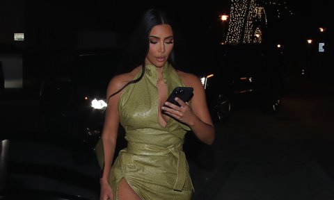 Kim Kardashian In Miami - April 17, 2021