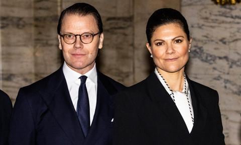 Crown Princess Victoria and Prince Daniel attend fundraising event for Ukraine