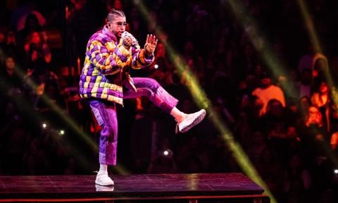 Bad Bunny Performs At Crypto.com Arena