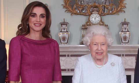 Queen Rania bids farewell to Queen Elizabeth ‘with a heavy heart’