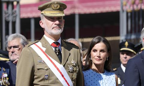 Queen Letizia and King Felipe were proud parents at Princess Leonor’s recent ceremony