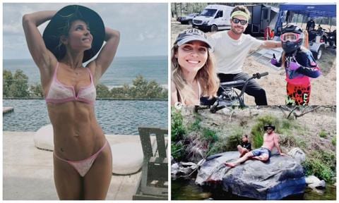 Elsa Pataky Chris Hemsworth on their latest vacation