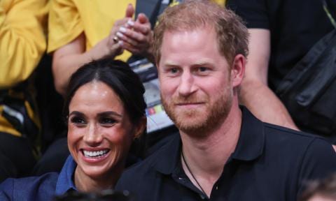 Meghan's mother Doria 'has taken up residence in the Sussexes’ guesthouse on the grounds of their Californian mansion,' according to the Express