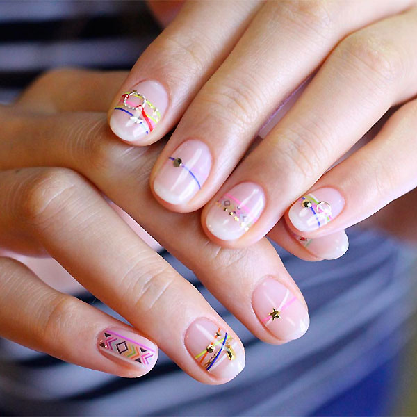 Tendencias de uñas: 'Bracelet nails'