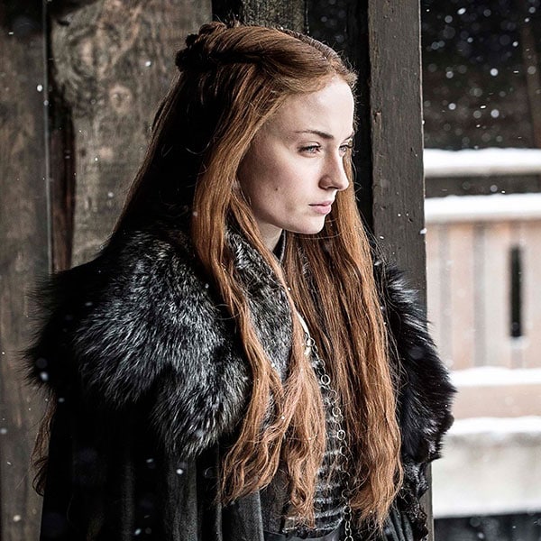 Sophie Turner desvela el secreto mejor guardado de la melena de Sansa Stark