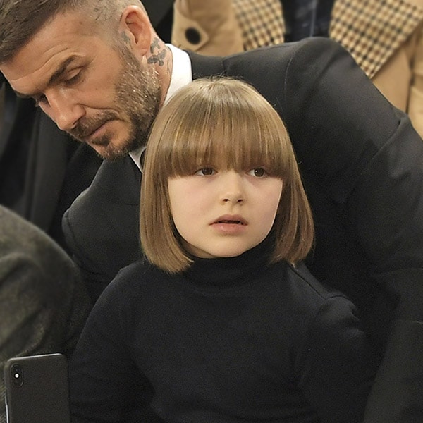 ¿Ha copiado Harper Beckham el peinado a la editora de moda más famosa?
