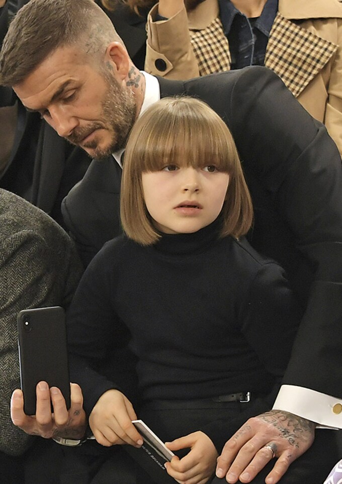 ¿Ha copiado Harper Beckham el peinado a la editora de moda más famosa?