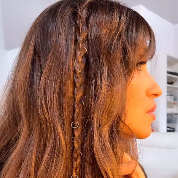 Sara Carbonero inspirará tu próximo peinado de estilo 'boho' con esta trenza tan original
