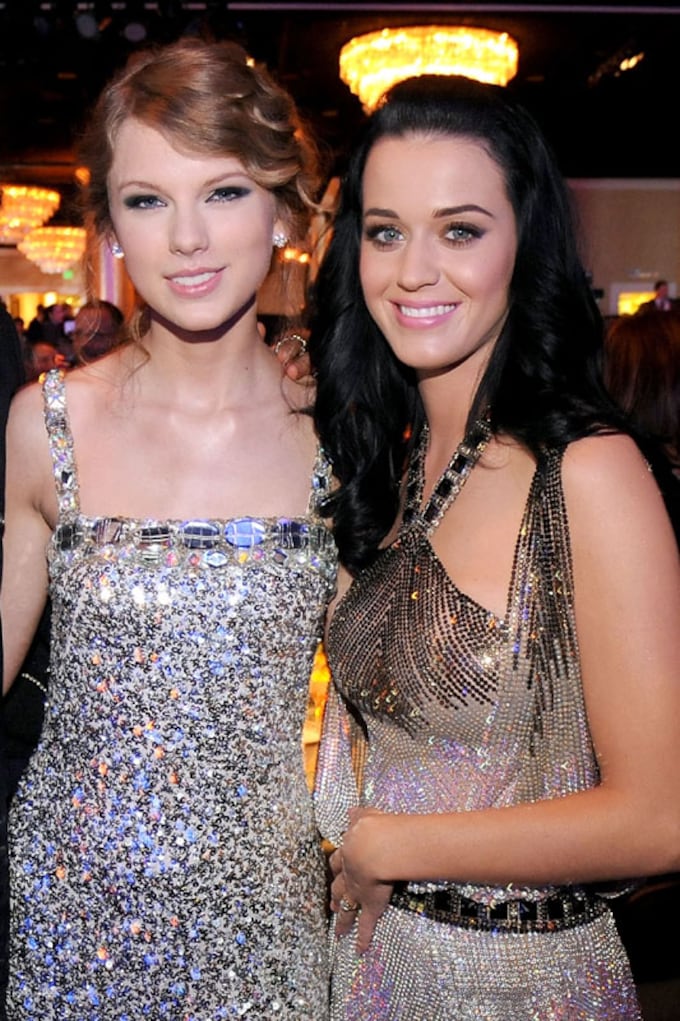 Taylor Swift y Katy Perry entierran el hacha de guerra con... ¡galletas de la paz!