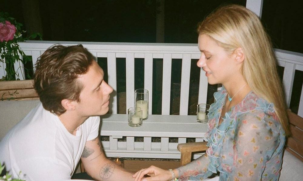 Brooklyn Beckham y Nicola Peltz comparten las fotos de su pedida y sus mensajes más románticos 💖