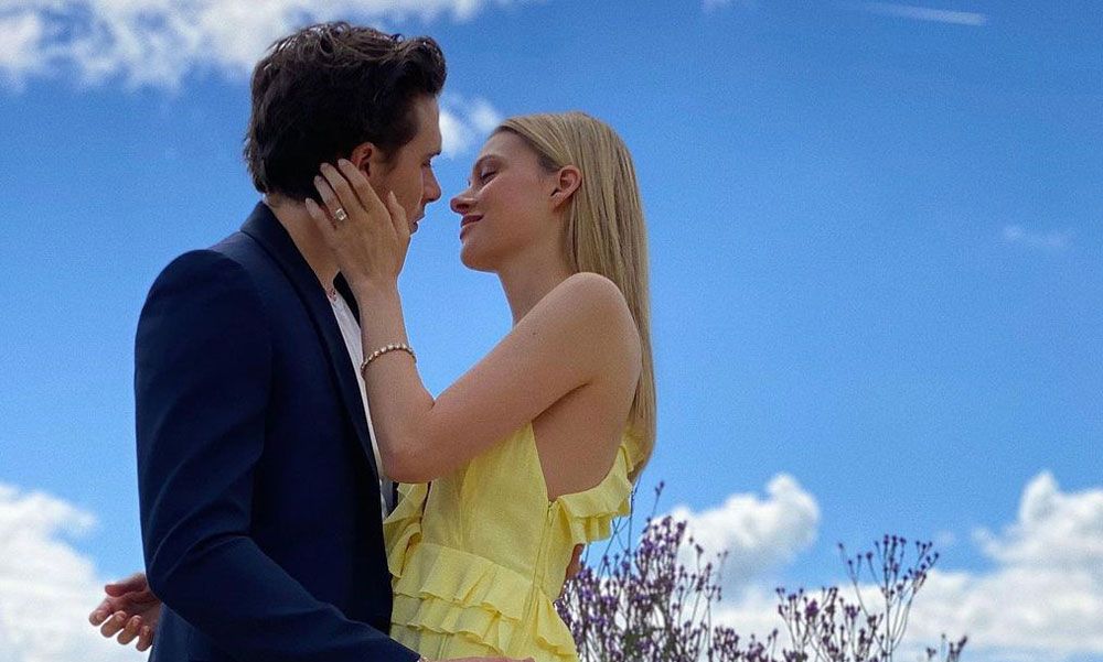 Nicola Peltz con Brooklyn Beckham