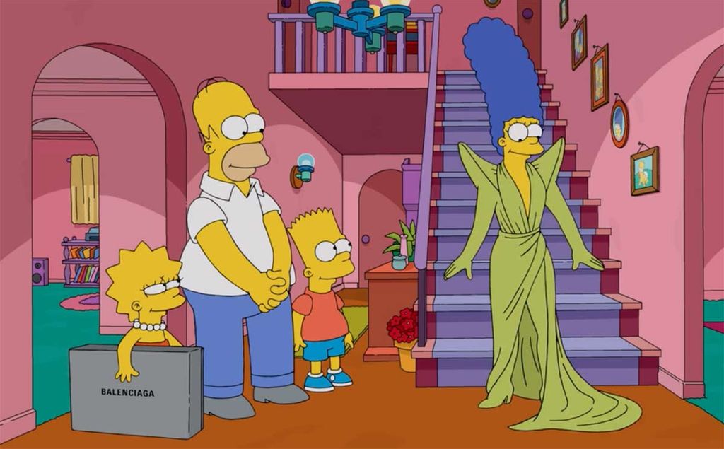 ¿Qué tiene que ver la última colección de Balenciaga con 'Los Simpsons'?