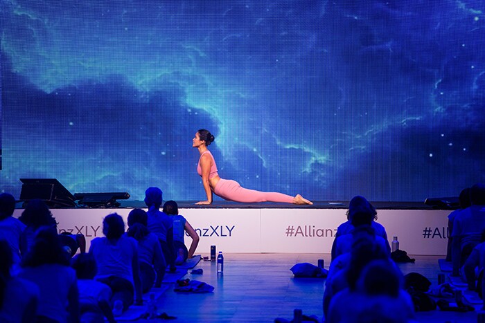 Allianz Xuan Lan Yoga Tour Madrid