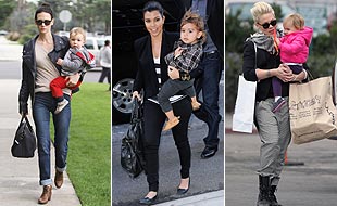 'Street Style': Así visten las 'celebrities' en su papel de madre