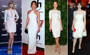 Tendencias: Las 'celebrities' dan el 'sí quiero' al color blanco