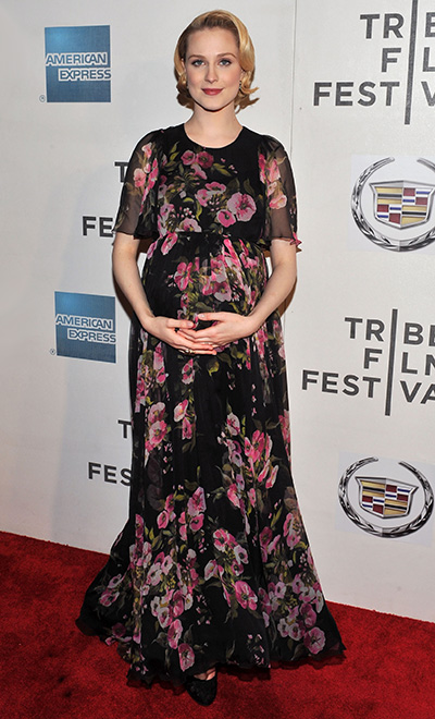 Evan Rachel Wood, embarazada