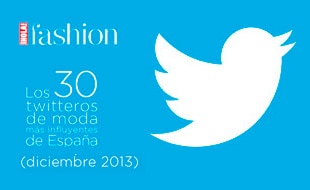 Diciembre 2013: Los 30 'twitteros' de moda más influyentes del mes