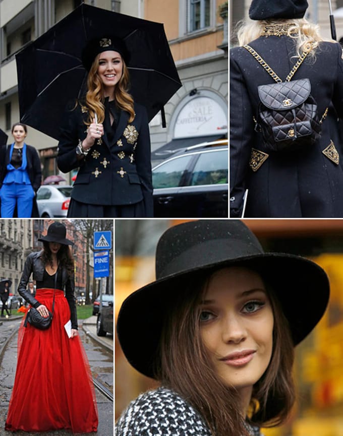 'Street style' en la Milan Fashion Week