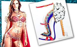 ¿Cómo son los zapatos que lucirá Alessandra Ambrosio en el desfile de Victoria's Secret?