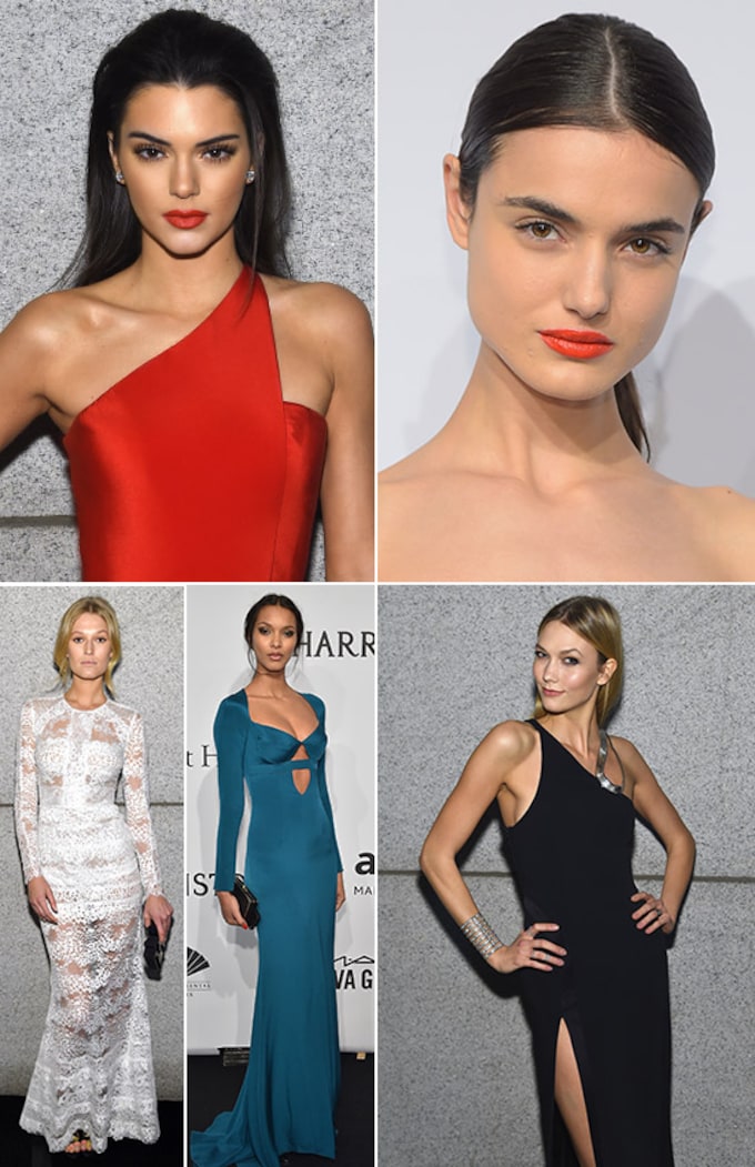 El estilo de las modelos 'under 25' en la gala amfAR de Nueva York 2015