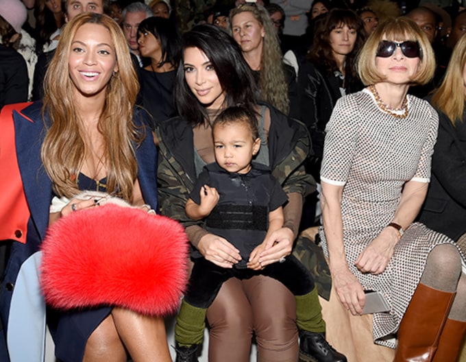 Beyoncé, Anna Wintour... 'Front row' de lujo para ver los diseños de Kanye West x Adidas