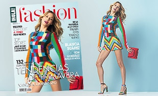Vanesa Lorenzo, y el avance de las tendencias de primavera, en la portada de ¡HOLA! Fashion