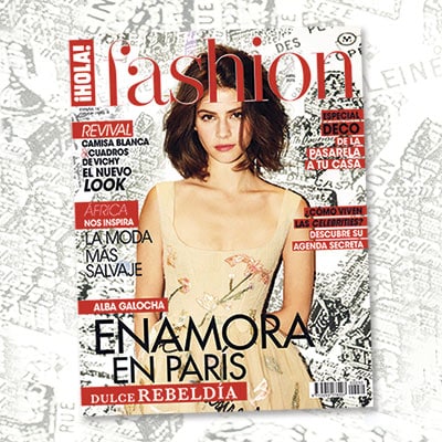 Alba Galocha, dulce rebeldía en la nueva portada de ¡HOLA! Fashion