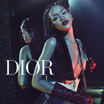 Rihanna se cuela en el 'jardín secreto' de Dior