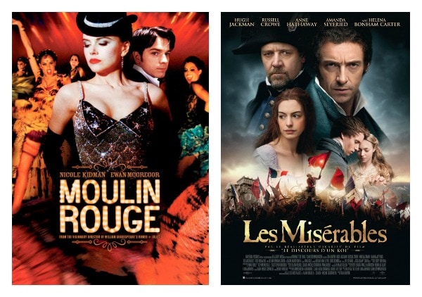 Mouline Rouge y Los miserables