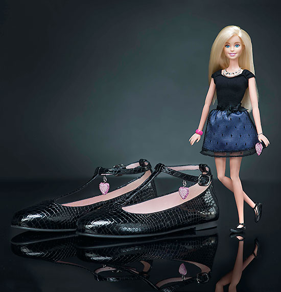 Barbie con zapatos de Pretty Ballerinas