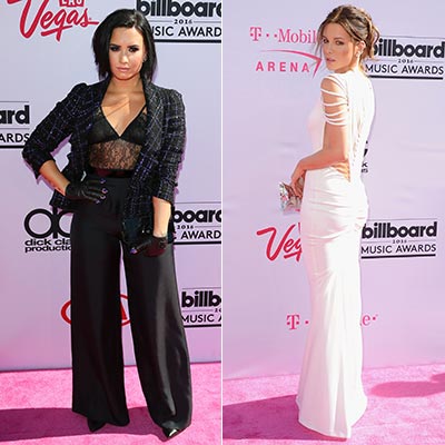 Vestidos vs. pantalones: Duelo sobre la 'red carpet' de los Billboard Music Awards