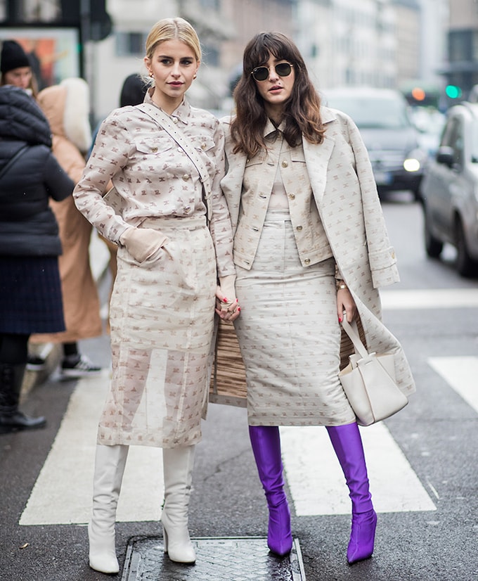 Milán se rinde al 'twinning': 8 ideas para vestir coordinada con tu amiga