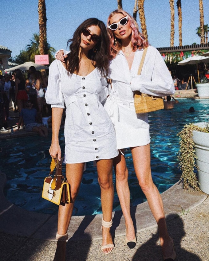 De Ibiza a Coachella, el vestido de la primavera es blanco