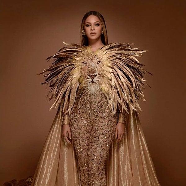 Beyoncé y Blue Ivy rinden homenaje a 'El rey león' y firman su mejor look a juego