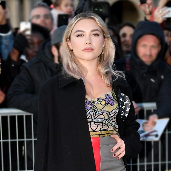 El mejor truco de Florence Pugh para llevar un top de tirante 'espagueti' si tienes mucho pecho