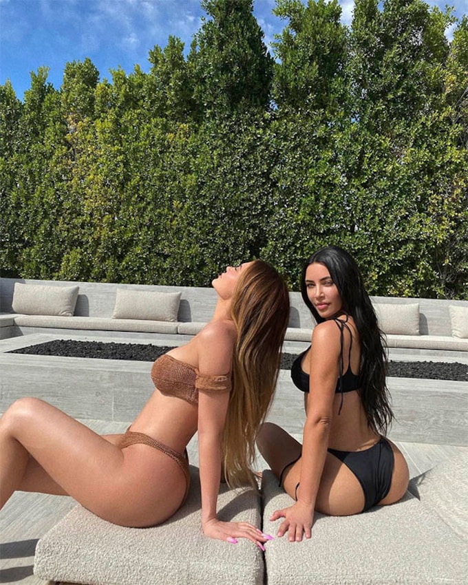 Estos fotones en bikini de las hermanas Kardashian te harán soñar con el verano