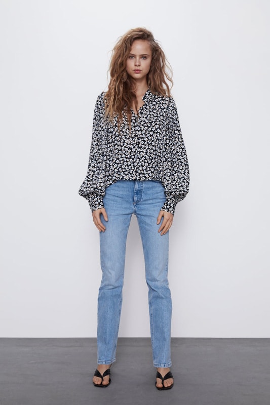 camisa flores