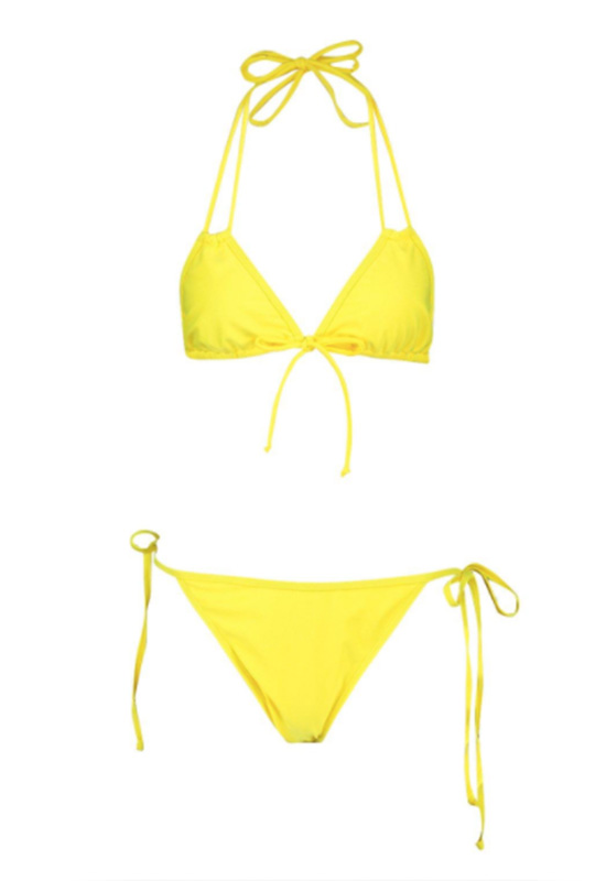 Bikini amarillo