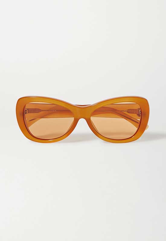 Gafas de sol naranjas