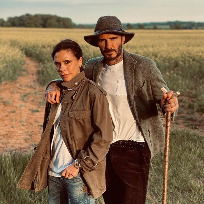 El concepto 'ir de excursión al campo' ha llegado a otro nivel con David y Victoria Beckham