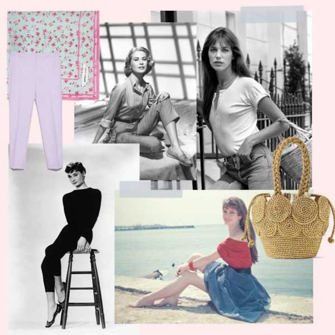 De la cesta de Jane Birkin a los pantalones 'capri' de Audrey Hepburn: los básicos infinitos del verano