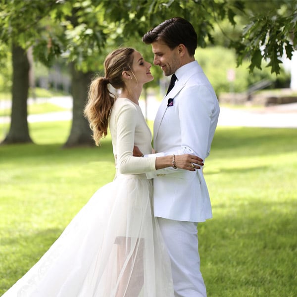 Olivia Palermo celebra el aniversario de su boda con un mensaje de optimismo para las parejas