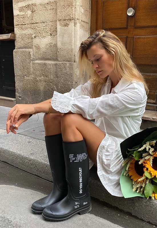 Las botas de lluvia son tendencia (y no solo cuando llueve)