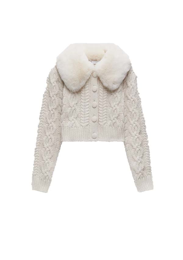 Chaqueta pelo de Chamarras para Mujer de Zara | FASHIOLA.mx