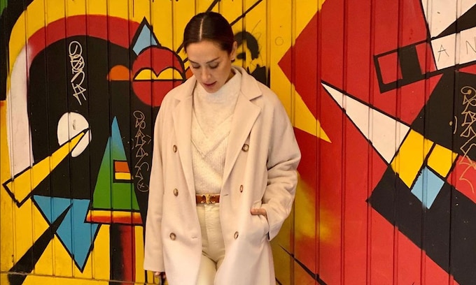 El 'total look' blanco de Tamara Falcó en su paseo más especial por Madrid