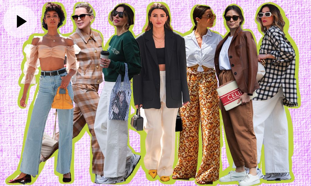 10 tipos de pantalón ancho para chicas que buscan ir cómodas pero elegantes